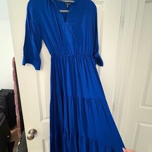 H&M Royal Blue Maxi Dress